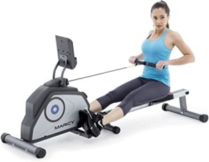 Marcy Foldable 8-Level Magnetic Resistance Rowing Machine NS-40503RW